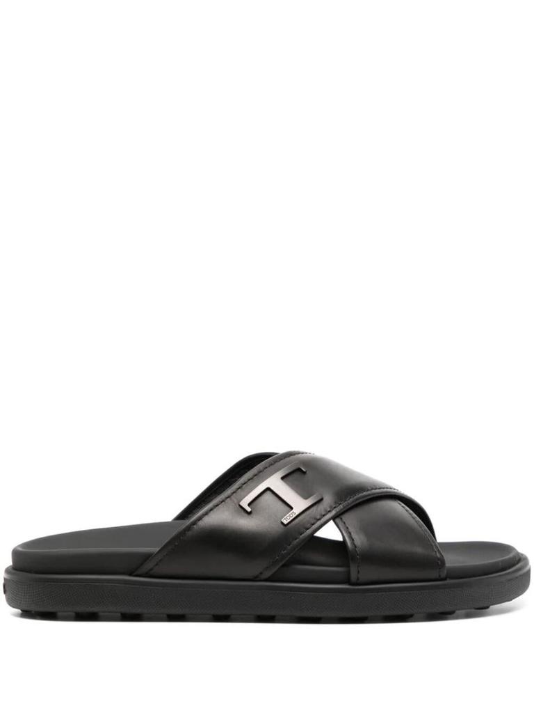 【関税&送料込み】Tod'S Timeless Slides Shoes Tod's Tod'S Timeless Slides Shoes - Slippers - BeyondStyle