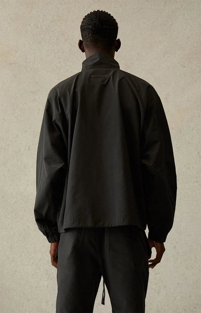 Essentials Black Half-Zip Jacket 2