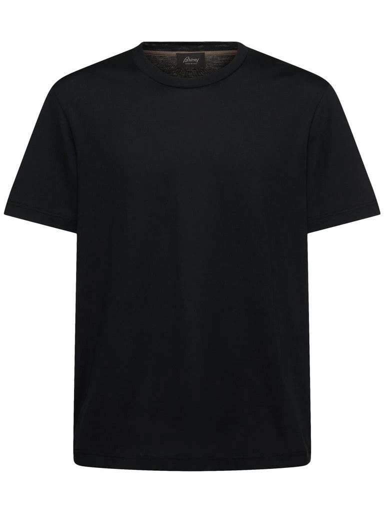 BRIONI Cotton Jersey T-shirt 1