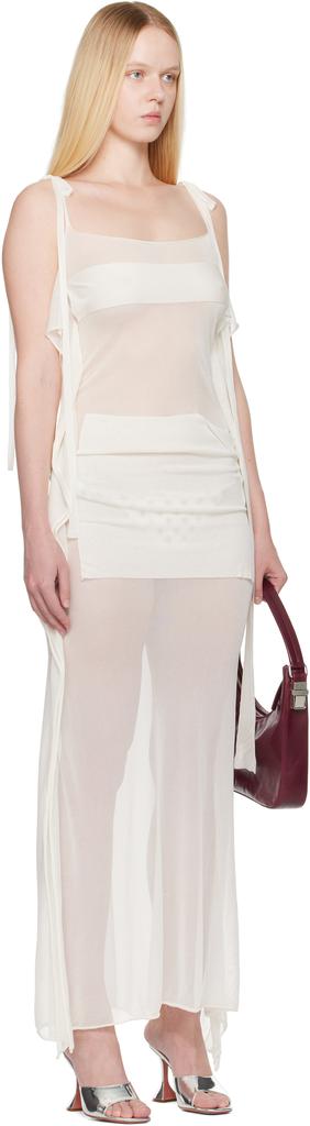 Paloma Wool White Zanic Maxi Dress