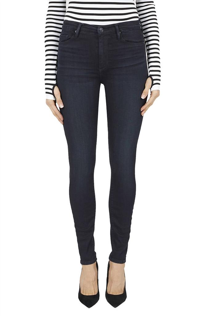 Black Orchid Gisele High Rise Super Skinny Denim In Black