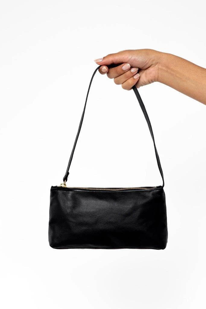 Los Angeles Apparel (Factory Store) RLH3468 - Leather Zip Pochette 6