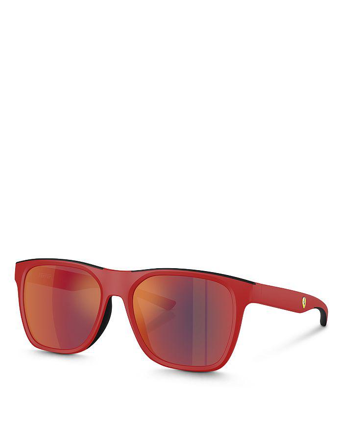 Ferrari Square Sunglasses, 57mm