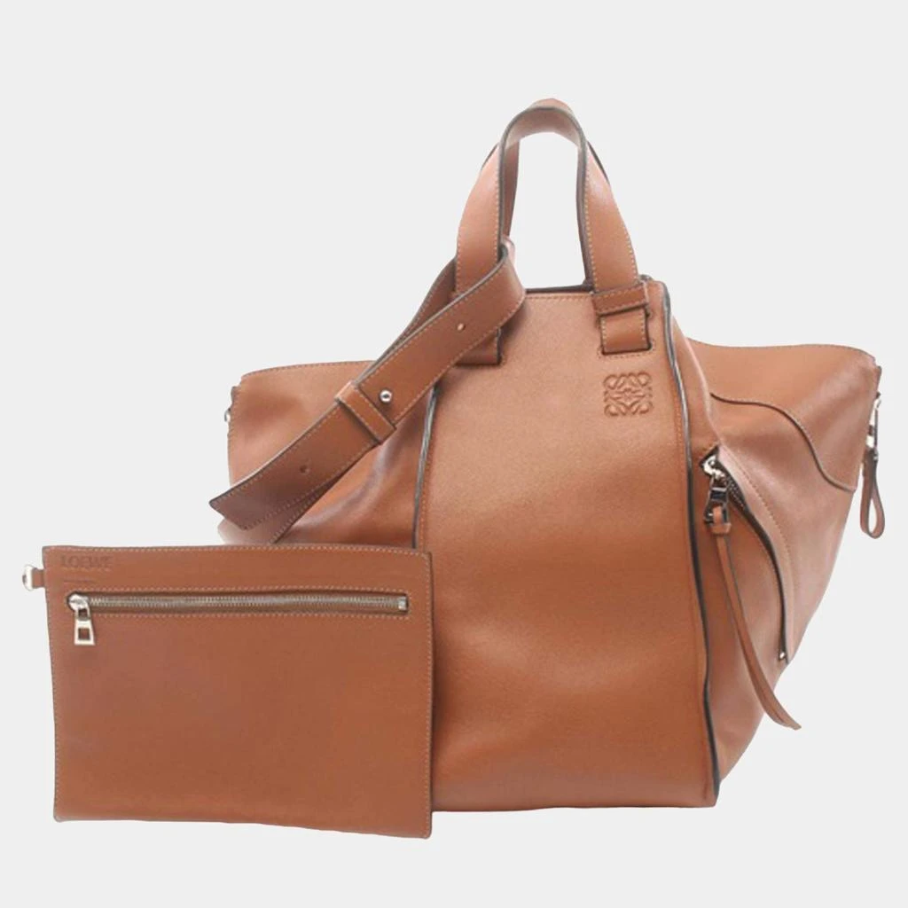 Loewe Loewe Brown Leather Medium Leather Hammock Shoulder Bag 6