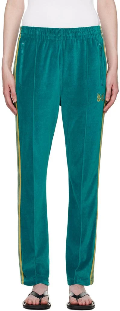 Needles Blue Narrow Track Pants 1