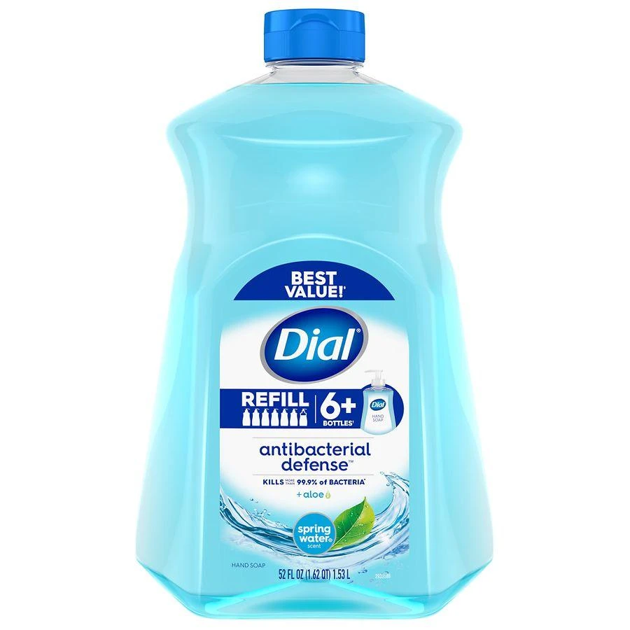 Dial Complete Antibacterial Liquid Hand Soap Refill Spring Water 1