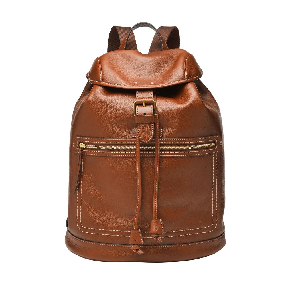 Fossil Men's Fletcher Leather Rucksack