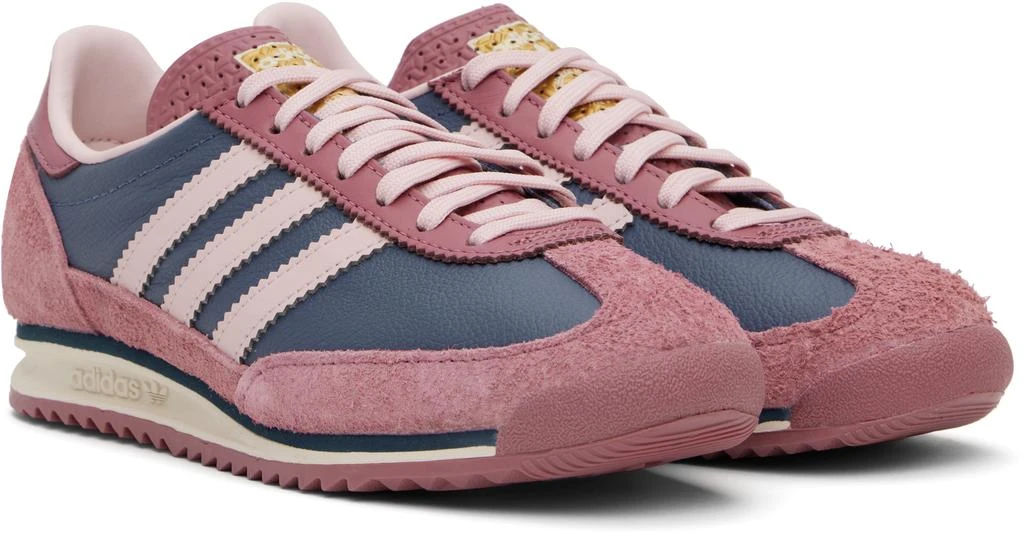 Adidas Pink & Navy SL 72 OG Sneakers 4