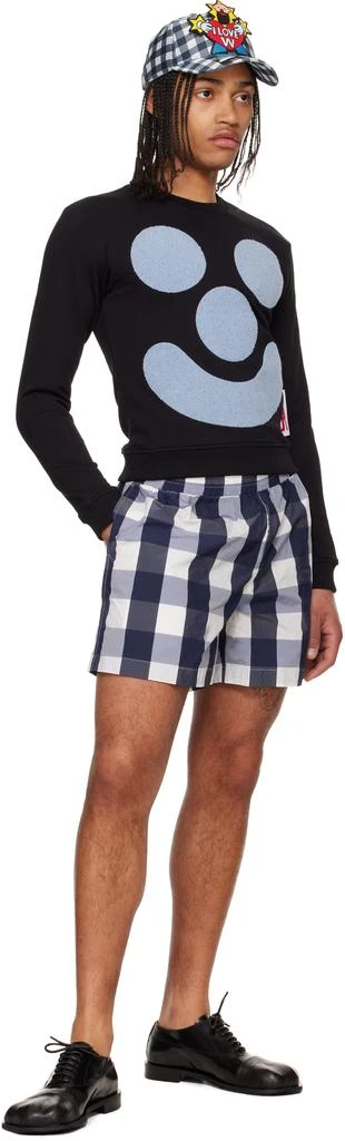 Walter Van Beirendonck Black Smile Sweatshirt 4