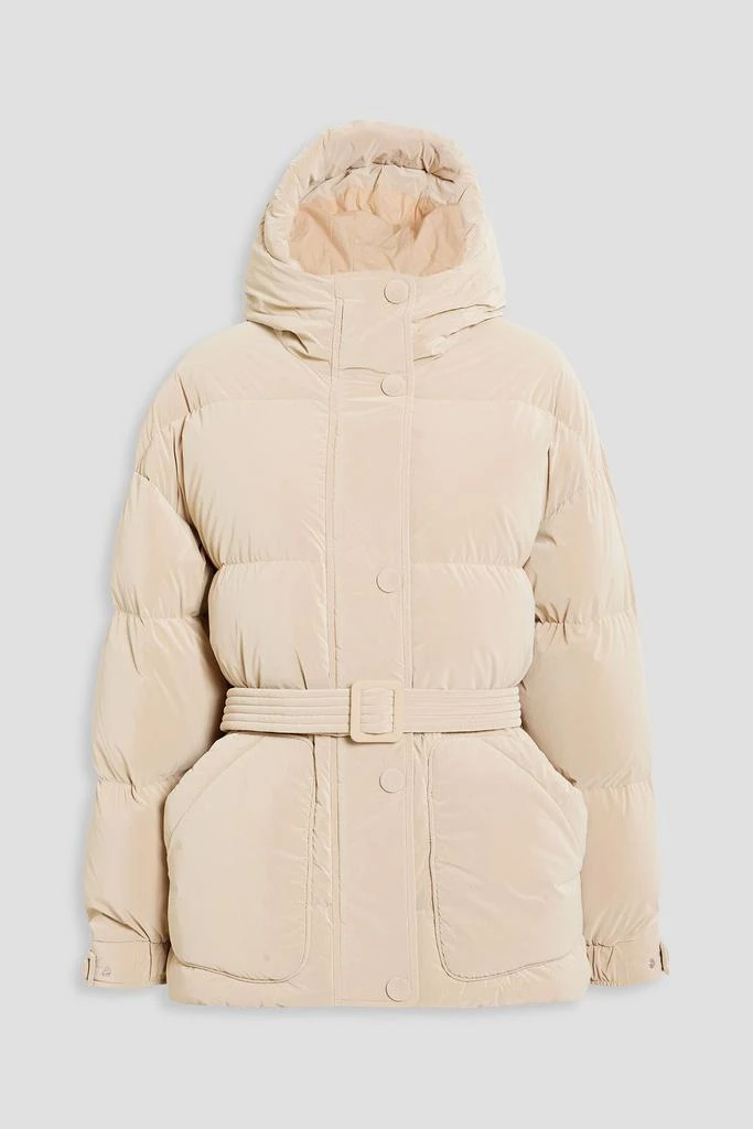 IENKI IENKI Michlin quilted shell hooded down jacket 1