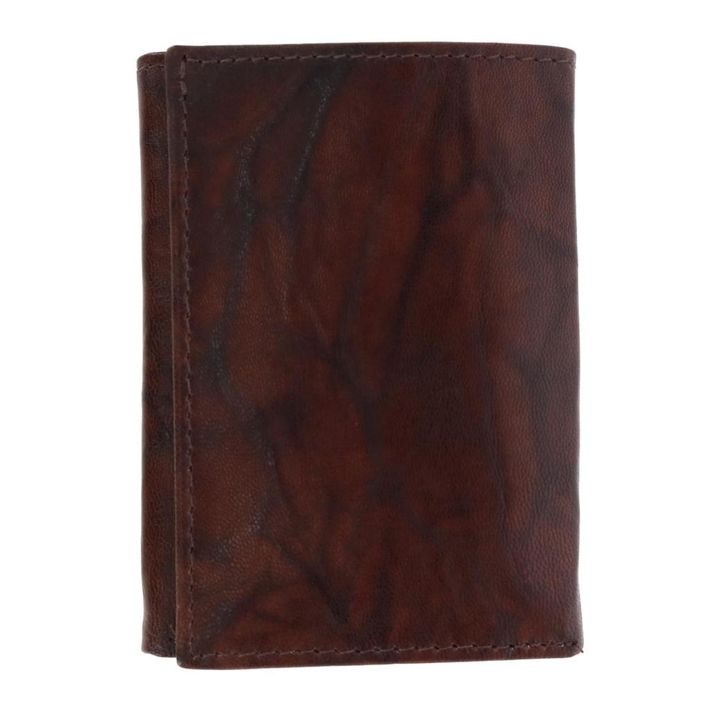 Buxton Men's Dakota Leather RFID Trifold Wallet