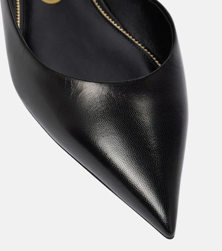 Tom Ford Padlock leather slingback flats 6