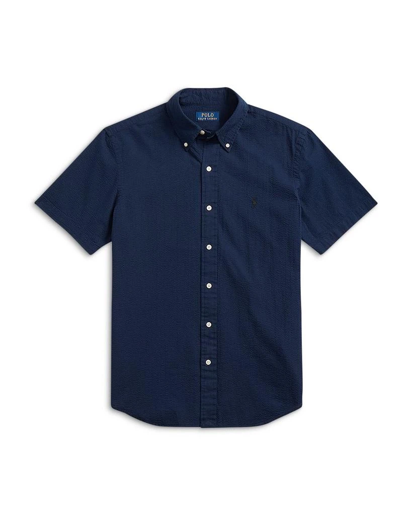 Ralph Lauren Classic Fit Seersucker Short Sleeve Shirt 8