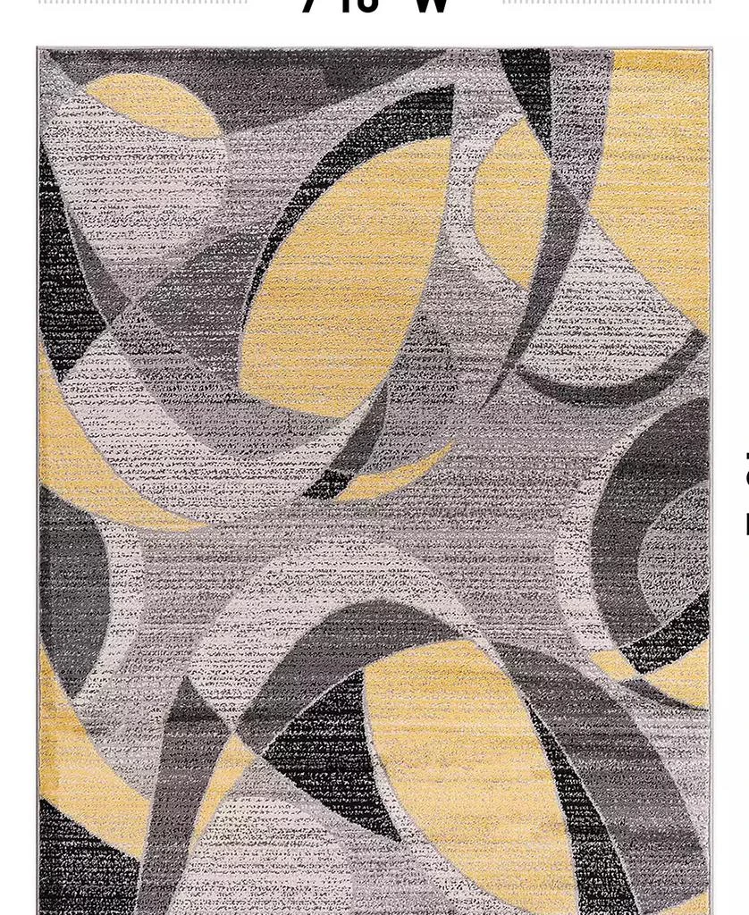 Main Street Rugs County 393 5'x7' Area Rug 2