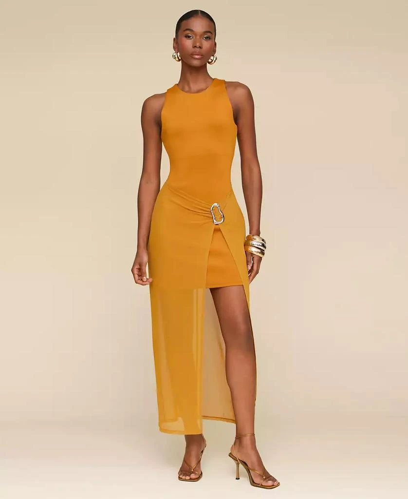 Avec Les Filles Women's Sarong Maxi Dress 1