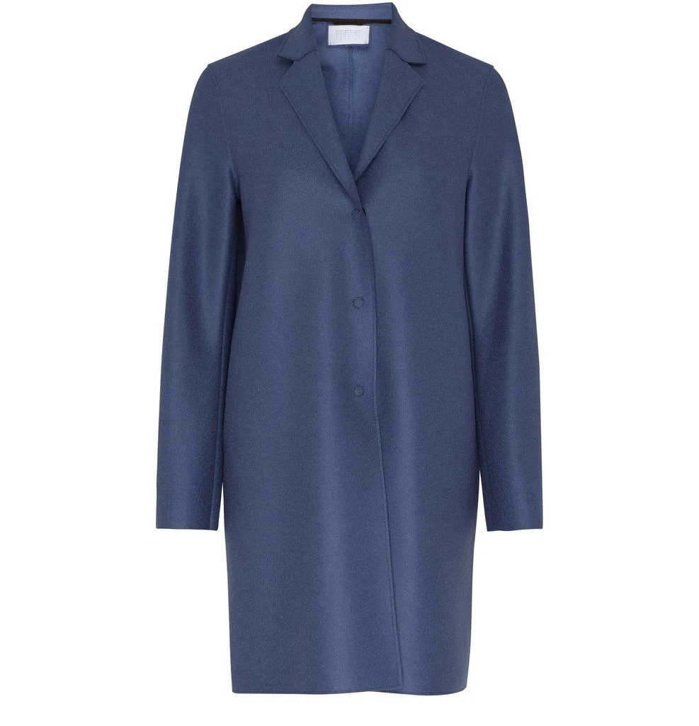 Harris Wharf London Cocoon in felted wool coat 2