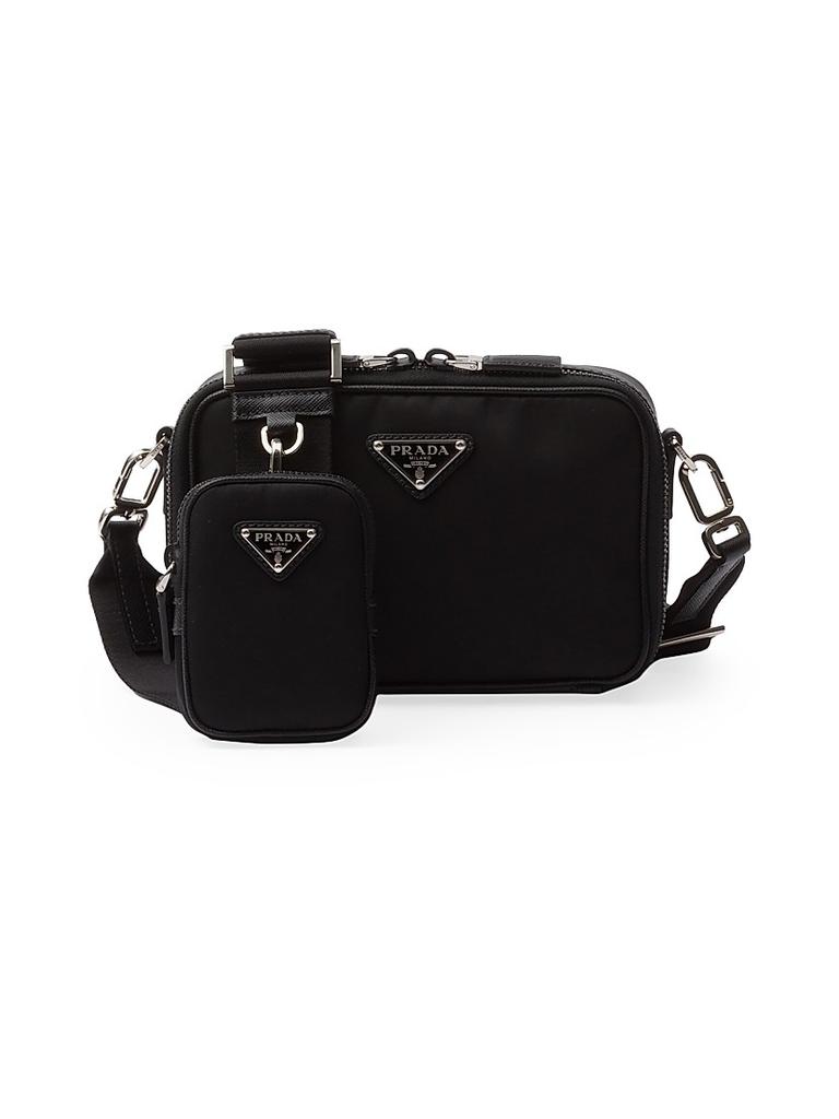 格安セール♪五千円以上値下げ中♪美品⭐︎PRADA ブラック マネークリップ PRADA(プラダ) エメ ミディアム レザー ショルダーバッグ 1BC229