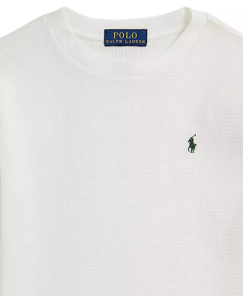 Ralph Lauren Boys 2-7 Waffle-Knit Cotton Long-Sleeve T-Shirt 3