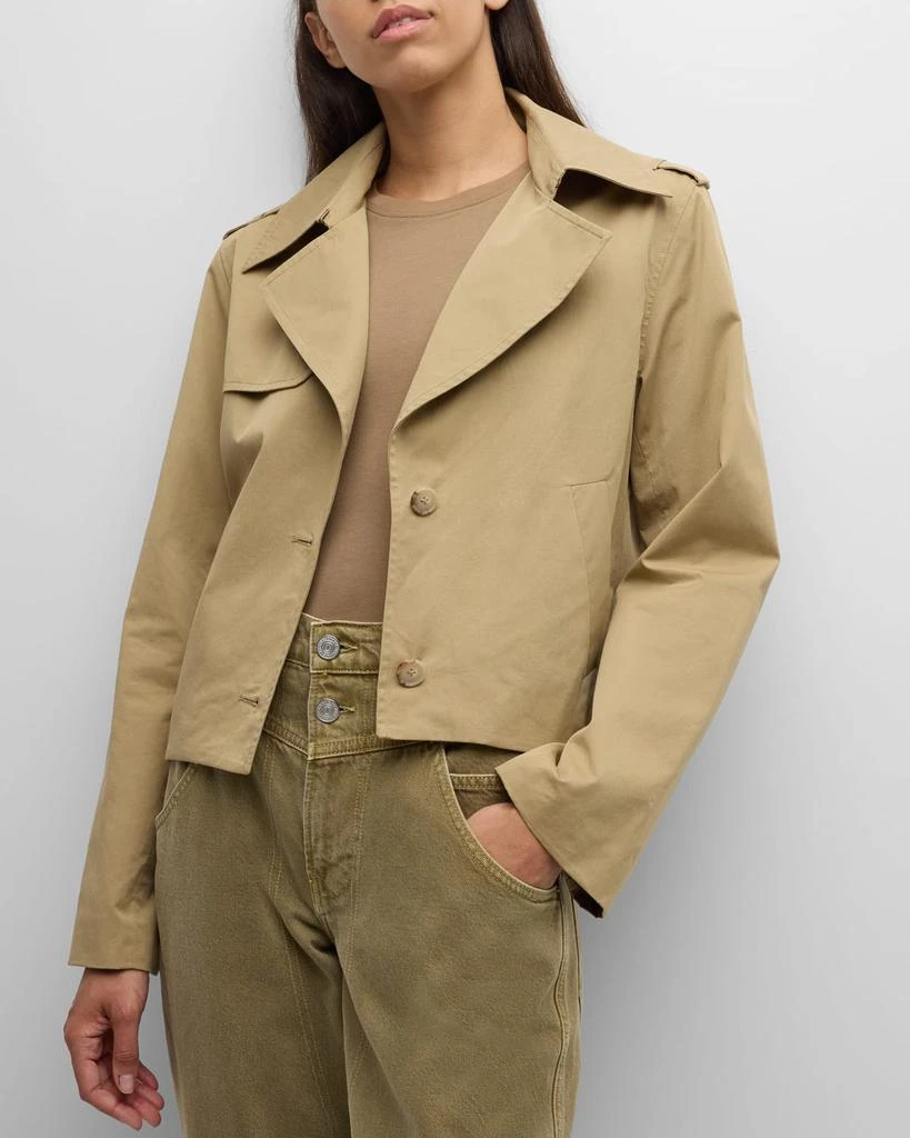 FRAME Short Trench Jacket 6