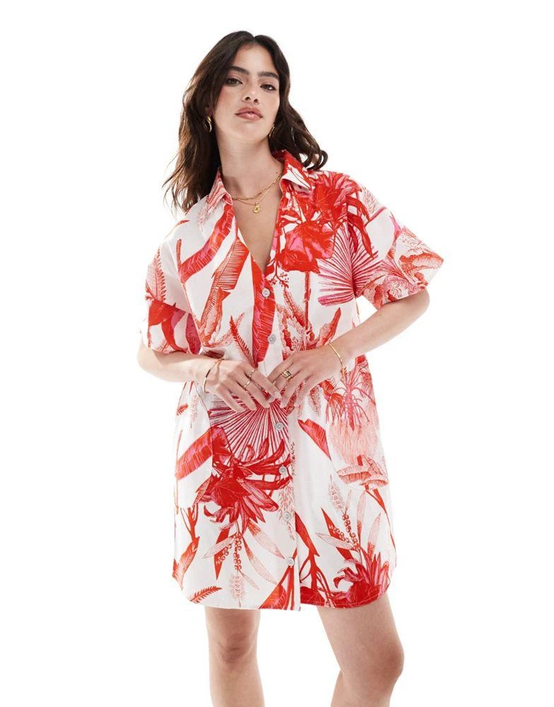 shein long sleeve dresses SHEIN Elenzga Long Sleeve Fitted Waist Long Dress For Women main image 0