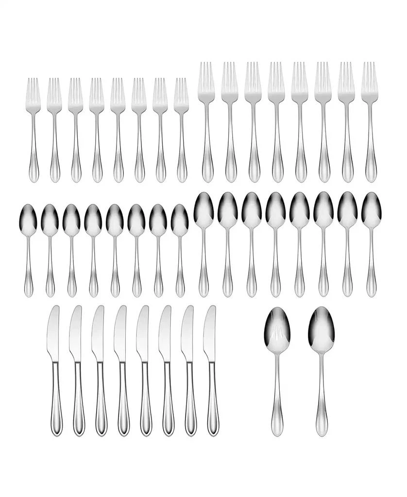 Oneida Madelynn 42 Piece Everyday Flatware Set 1
