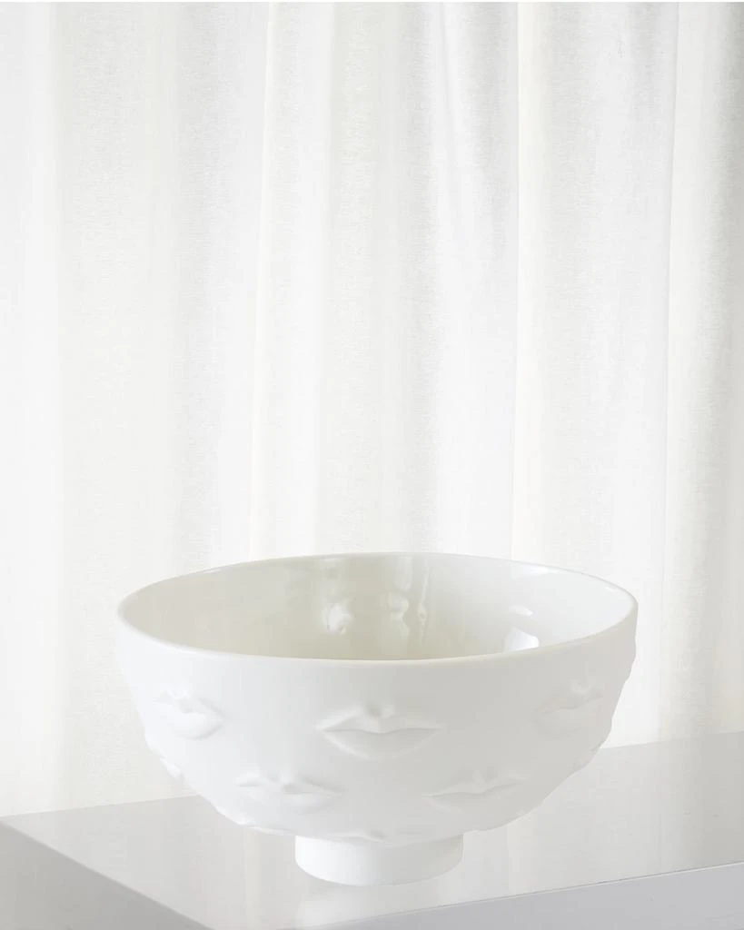 Jonathan Adler Gala Lips White Bowl 1