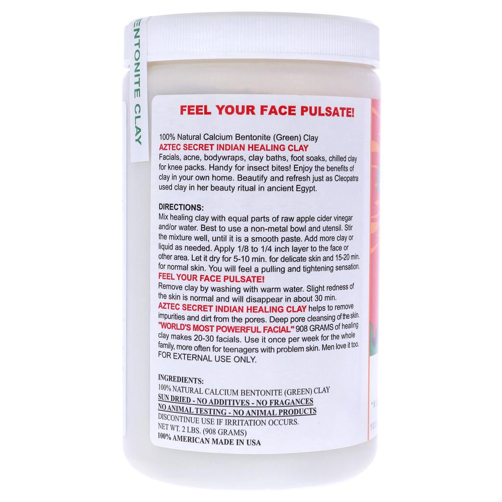 Aztec Secret Indian Healing Clay by  for Unisex - 2 lb Clay