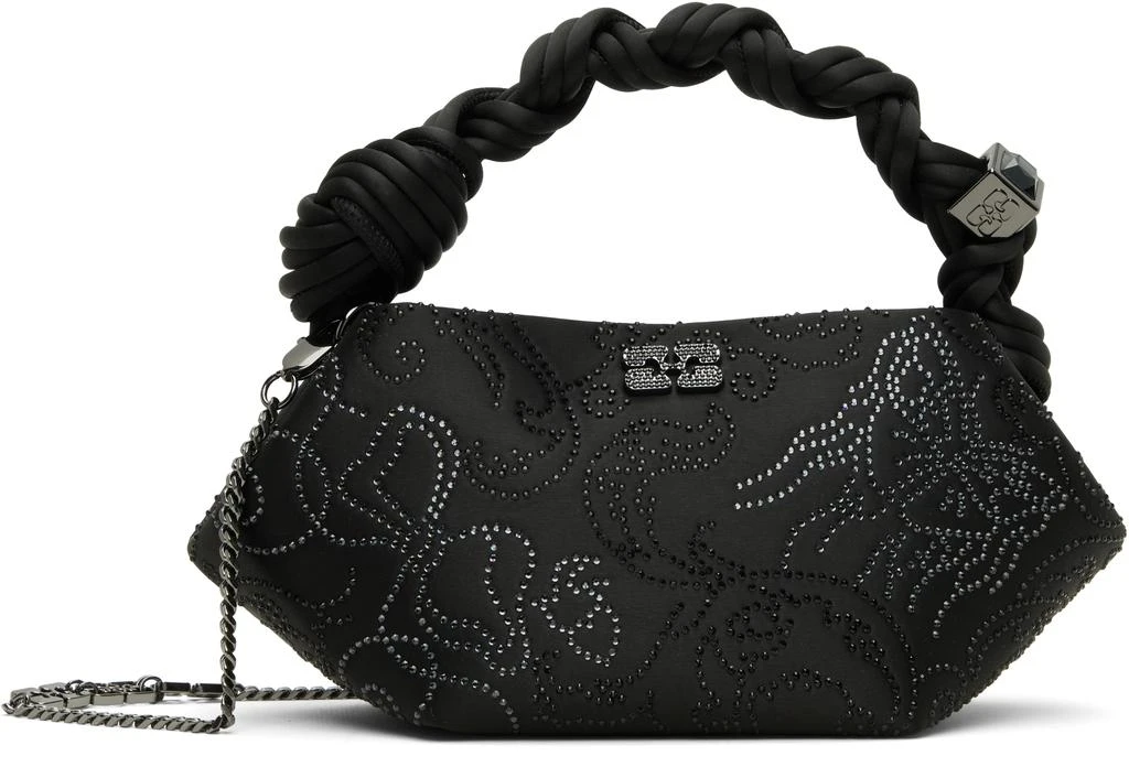 Ganni Black Mini Bou Bag 1