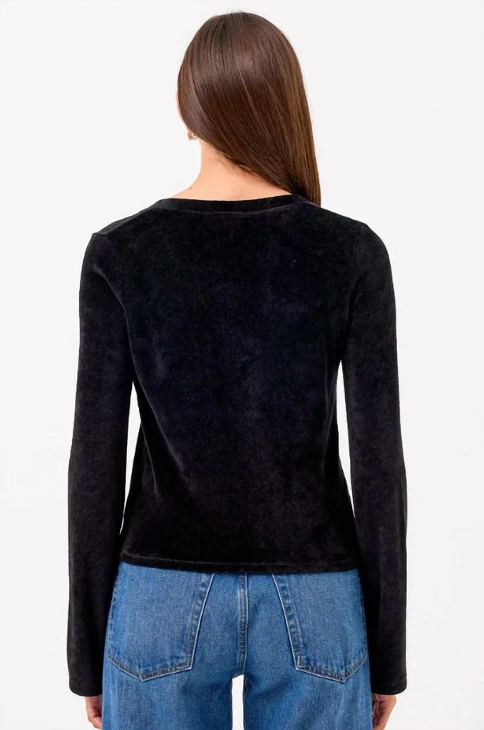 Goldie Tees Goldie Tees - Velour V Cardigan 2