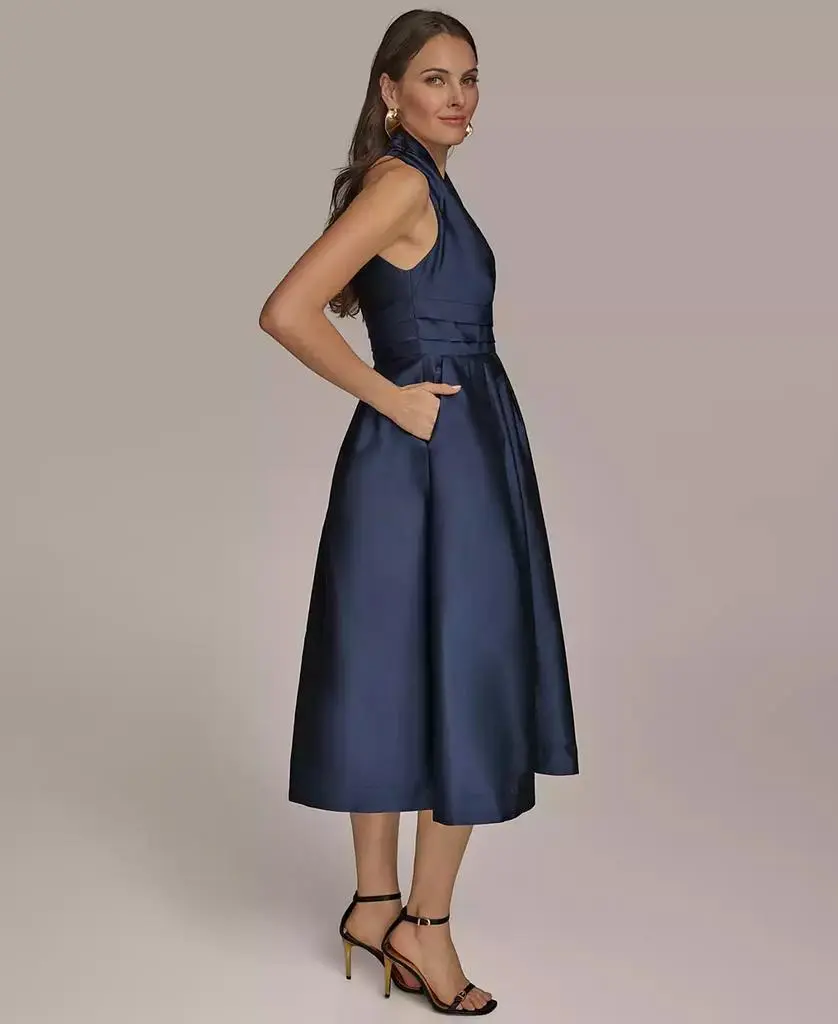black long maxi dress Black Glitter Maxi Dress With Open Back