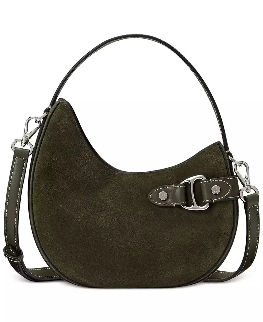 Ralph Lauren Mini Suede Tasha Crossbody Bag 1