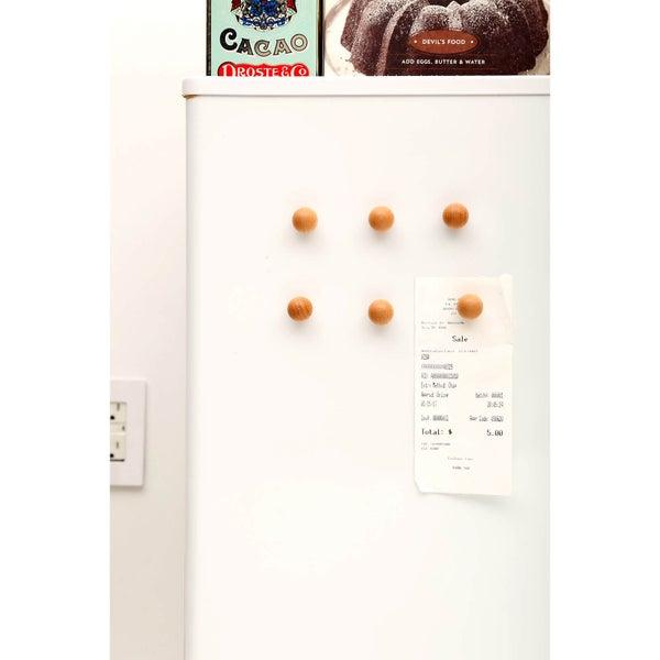 Kikkerland Wood Magnets