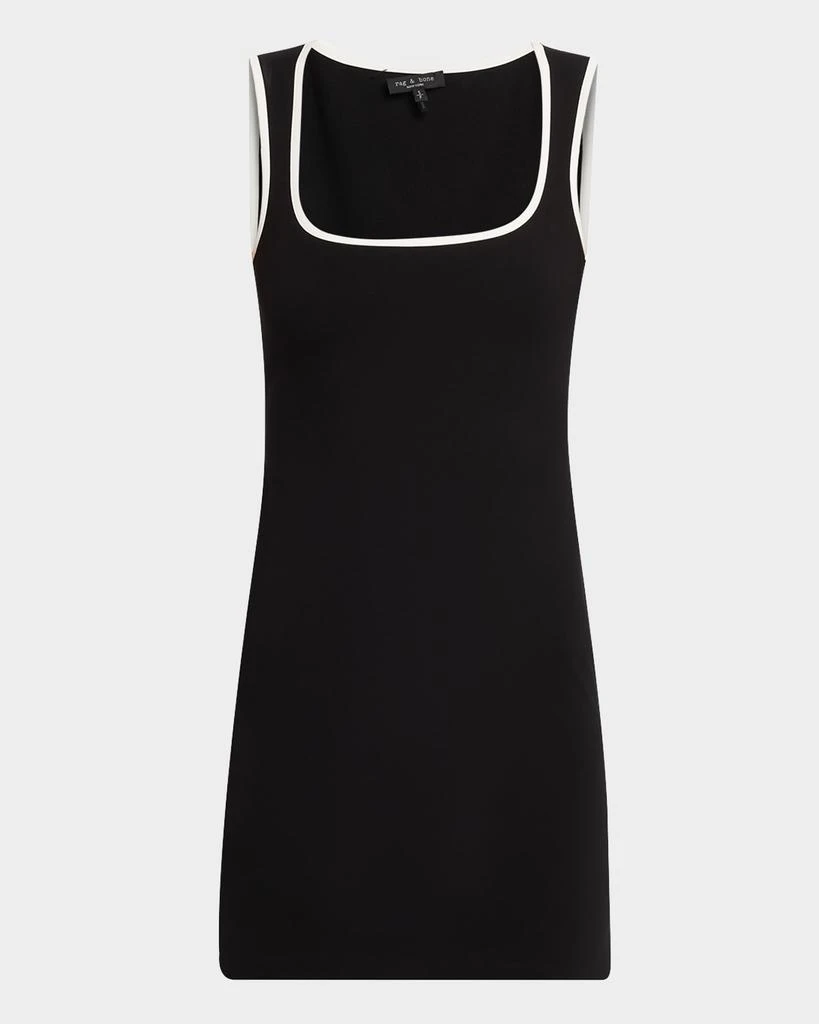 bodycon sporty dress Contrast A-Line Athletic Dress Navy  Clothe Boutique