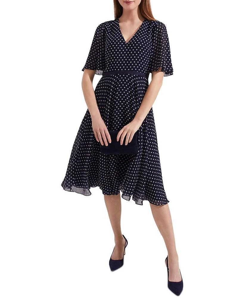 HOBBS LONDON Celia Printed Dress 5