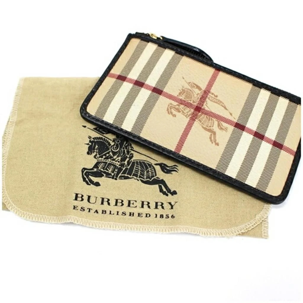 Burberry Leather Pvc Coin Purse/Coin Case (Pre-Owned) 3