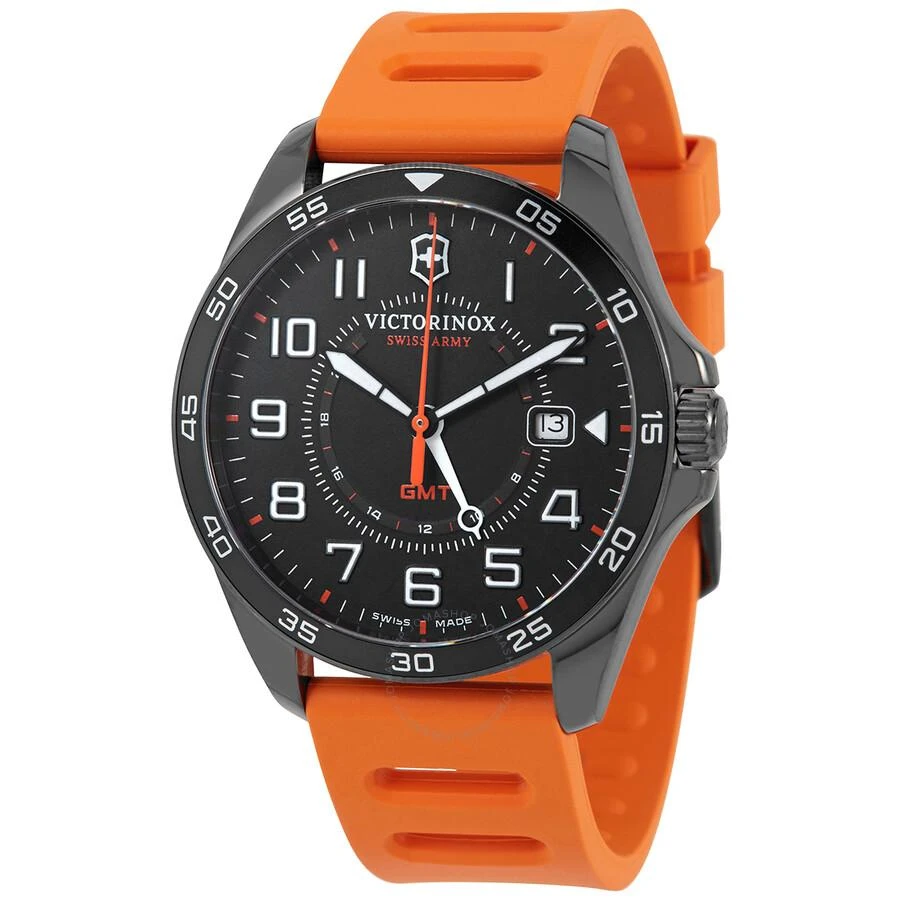 Victorinox FieldForce Sport GMT Quartz Black Dial Men's Watch 241897 1