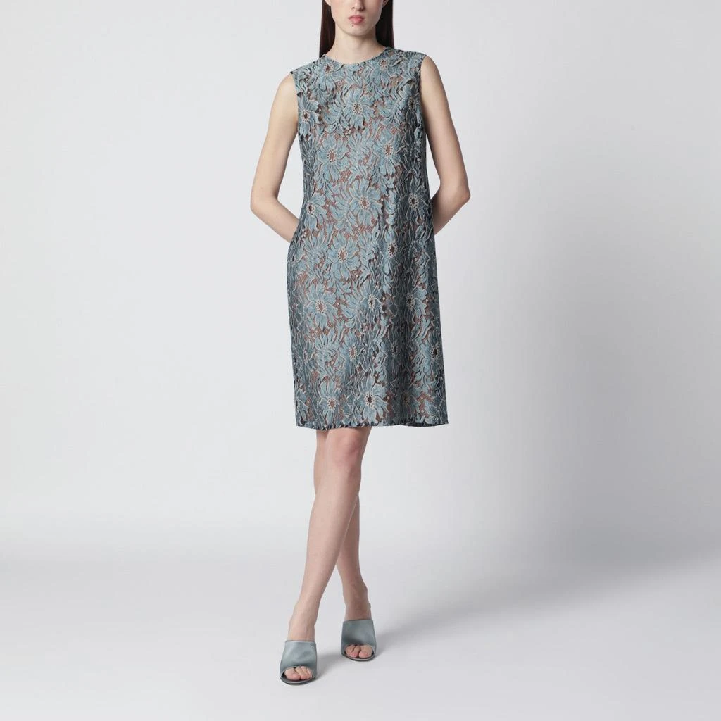 is eliza's dress blue or green Eliza Maxi Dress ~ Key Lime Light Taffeta – Show Me Your Mumu