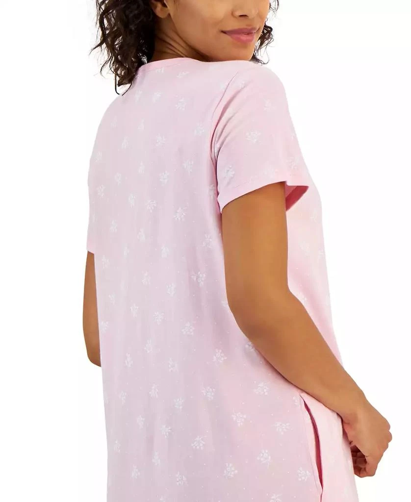 Charter Club Women's Cotton Printed Nightgown, Created for Macy's 3