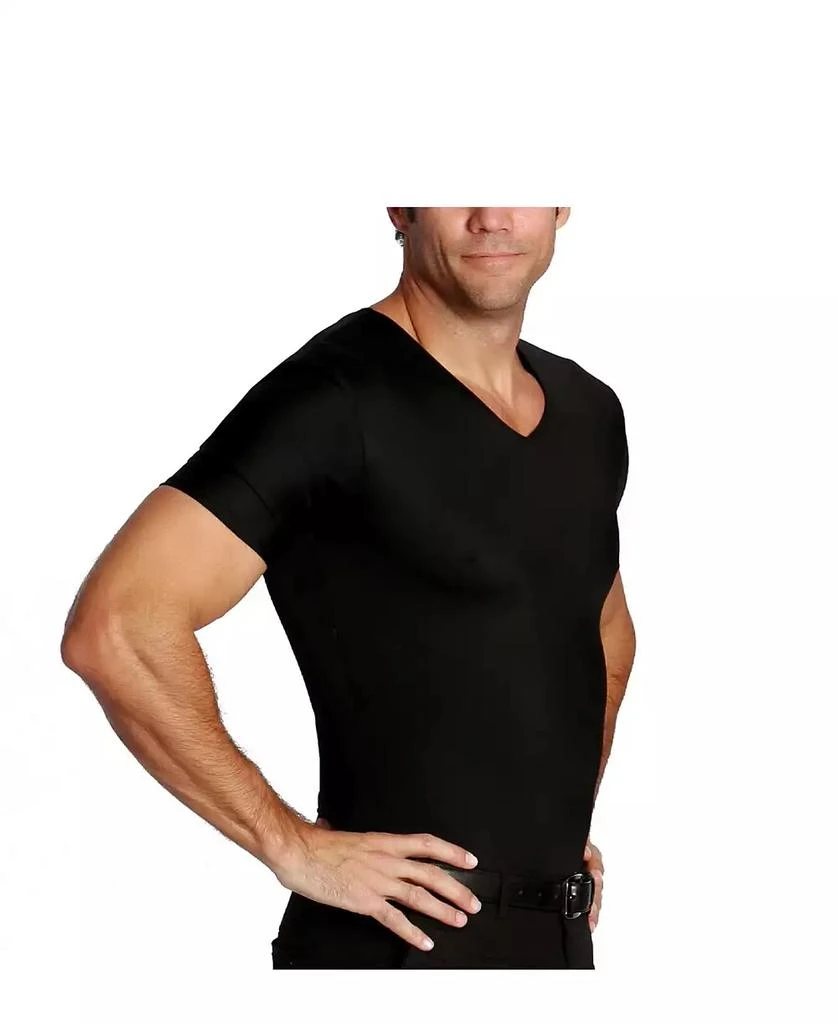 Instaslim Insta Slim Men's Compression Short Sleeve V-Neck T-Shirt 3