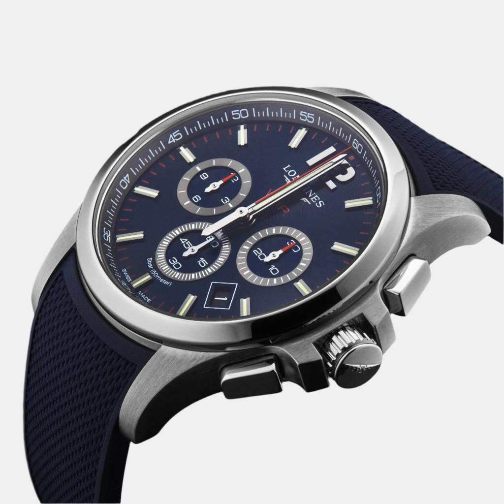 Longines Longines Conquest V.H.P. Chronograph Blue Dial Quartz Men's Watch L3.727.4.96.9