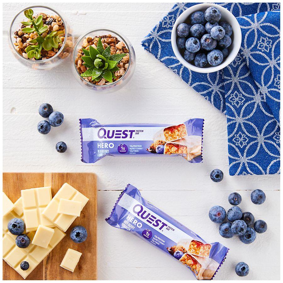 Quest Nutrition Hero Protein Bar Blueberry Cobbler