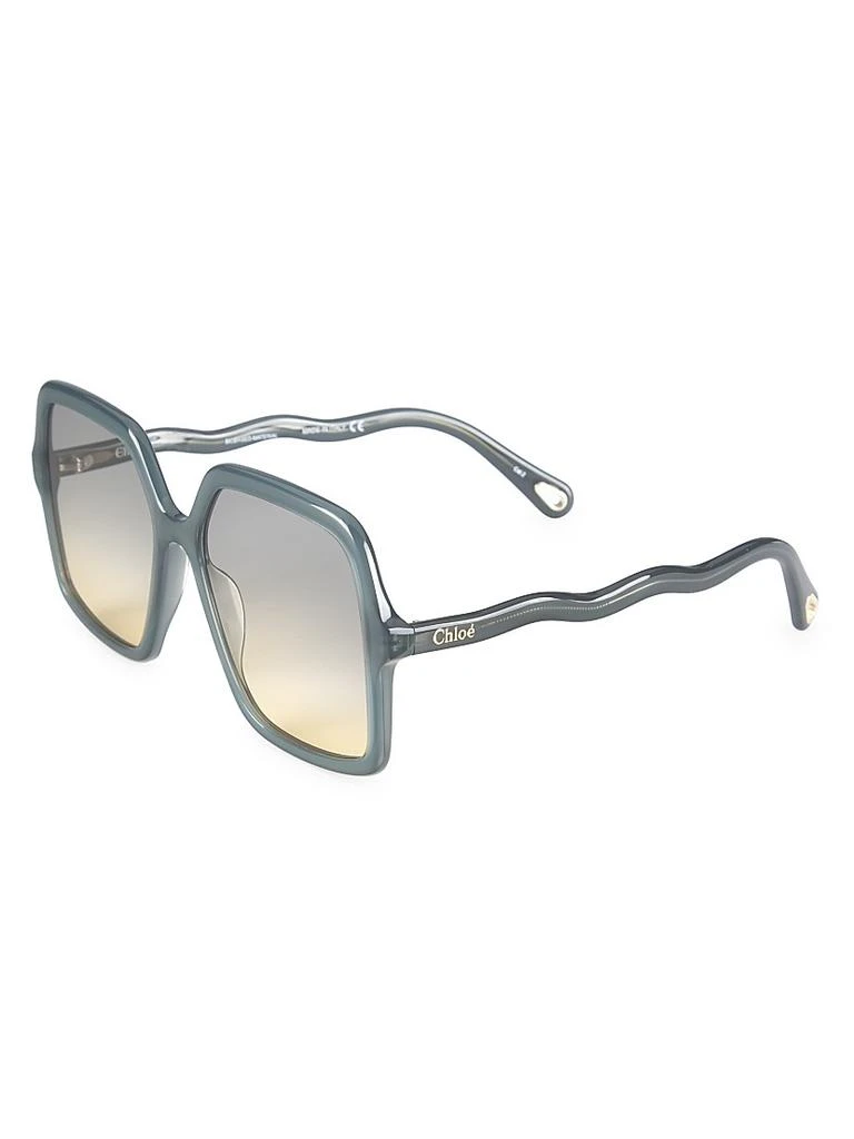 Chloé Zelie 58MM Square Sunglasses 2