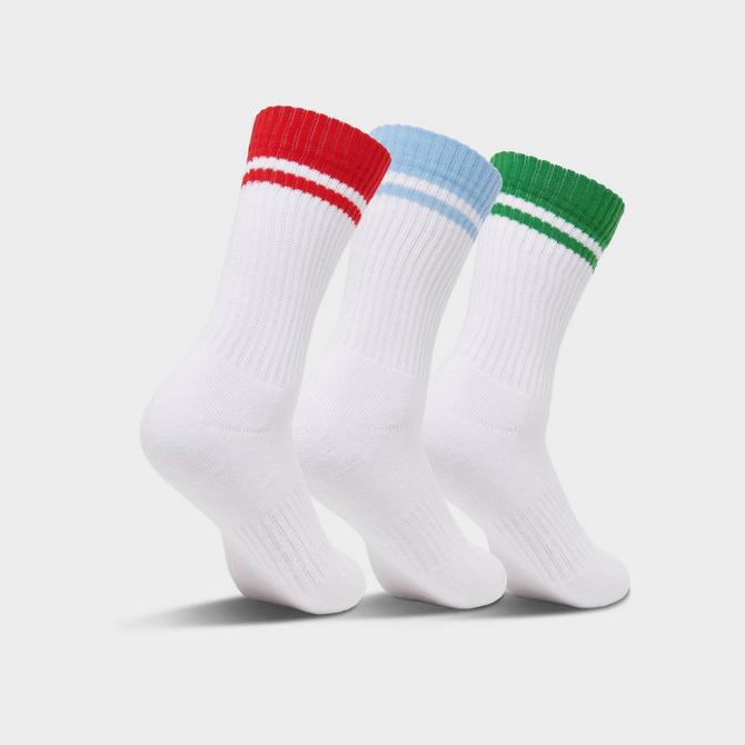 Sof Sole Sonneti Varsity Stripe Crew Socks (3-Pack)
