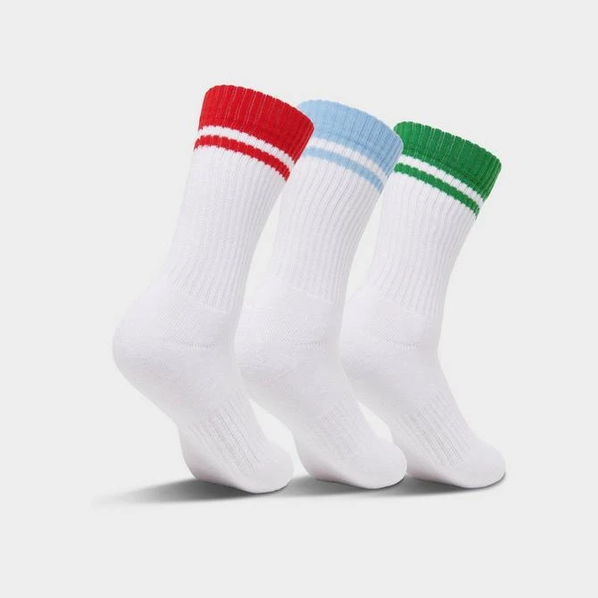 Sof Sole Sonneti Varsity Stripe Crew Socks (3-Pack) 3