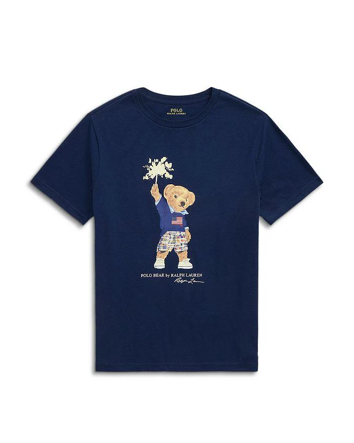 Ralph Lauren Boys' Polo Bear Cotton Jersey Tee - Little Kid, Big Kid