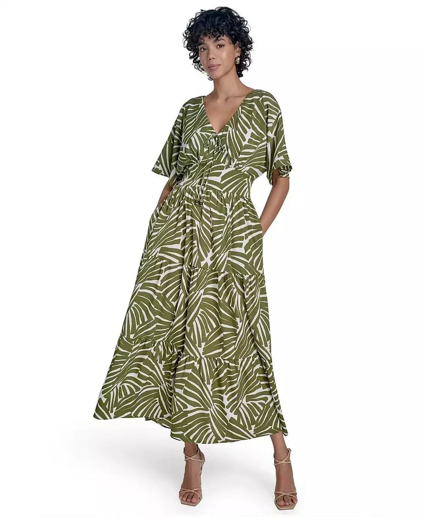 Jessica Howard Women's V-Neck Fit & Flare Dress 1