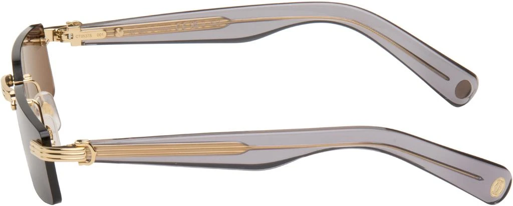 Cartier Gray CT0537S Sunglasses 3