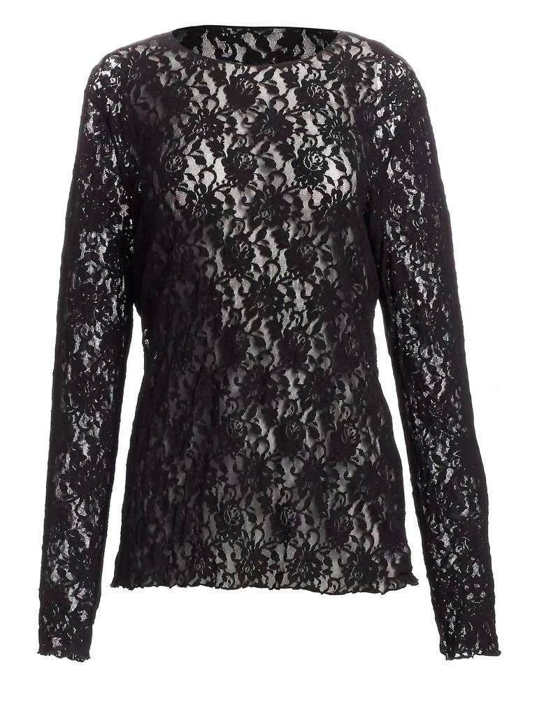 Hanky Panky Plus Signature Lace Long-Sleeve Top 5