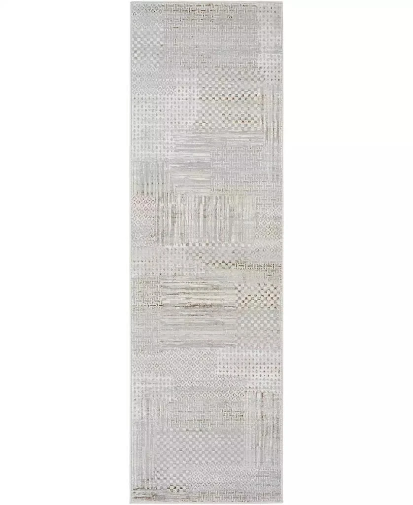 Nourison Home Glitz GLZ09 2'3"x7'6" Runner Area Rug 1