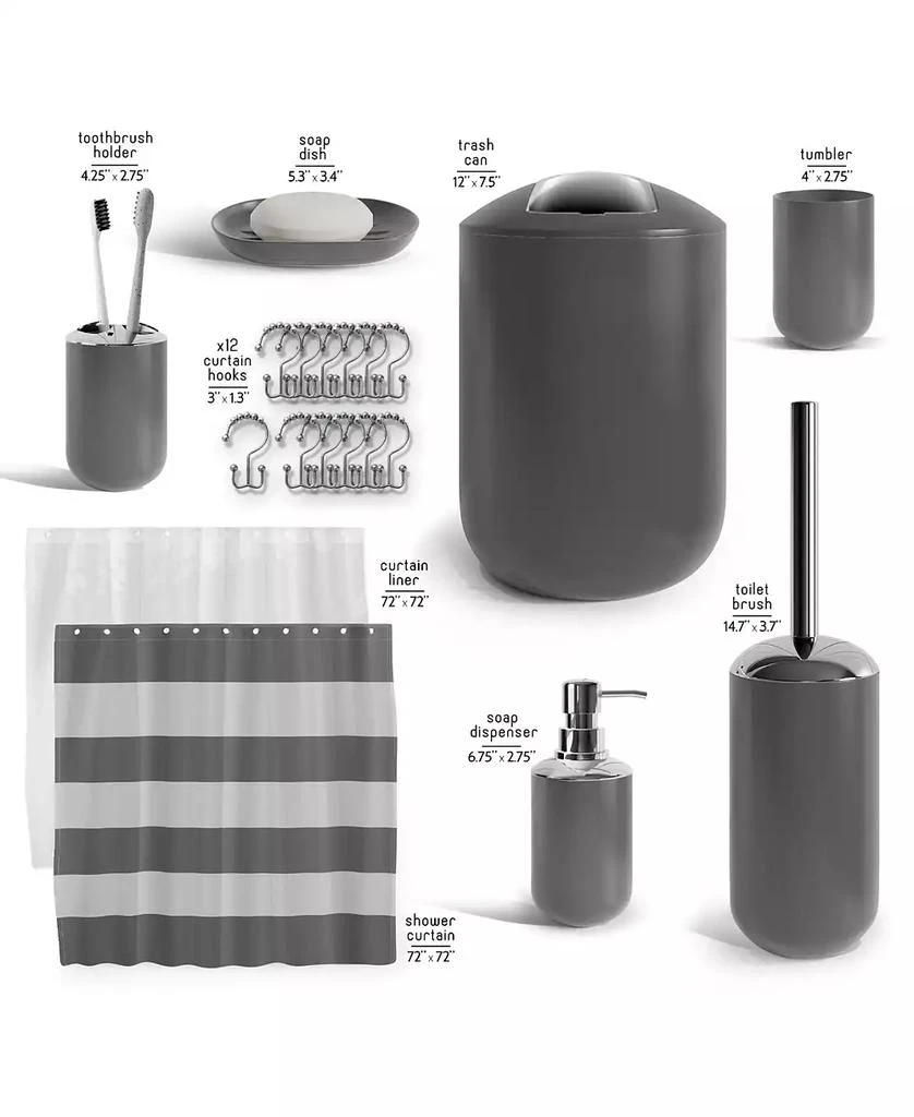 Clara Clark 9 Piece Complete Bathroom Set 2